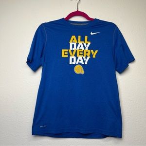 Pre-Loved Blue All Day Every Day LA Rams Nike Dri-Fot Kids Tee - Nike